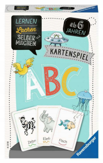 Spoločenská hra Ravensburger Vzdelávacia hra Kartenspiel ABC Naučte sa smiať